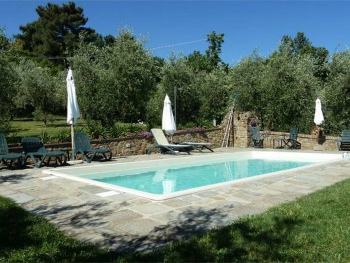 Ferienhaus für 5 Personen, mit Pool und Garten, mit Haustier