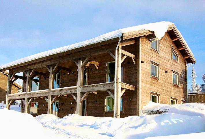 Ferienhaus für 10 Personen, mit Terrasse und Sauna sowie Ausblick in Vemdalen