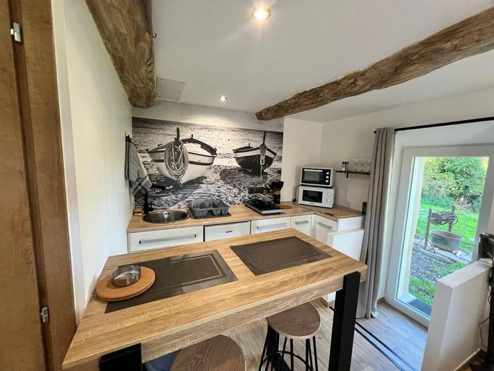 Gîte pour 2 personnes, avec jardin à Avremesnil