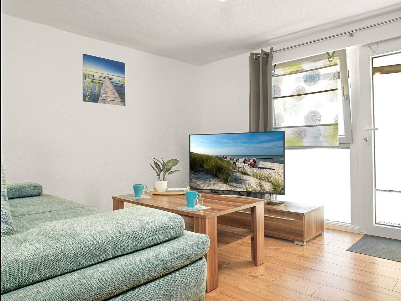 Ganze Wohnung, Gemütliche Ferienwohnung "Ankerplatz" in ländlicher Lage in Groß Strömkendorf. in Blowatz, Neuburg