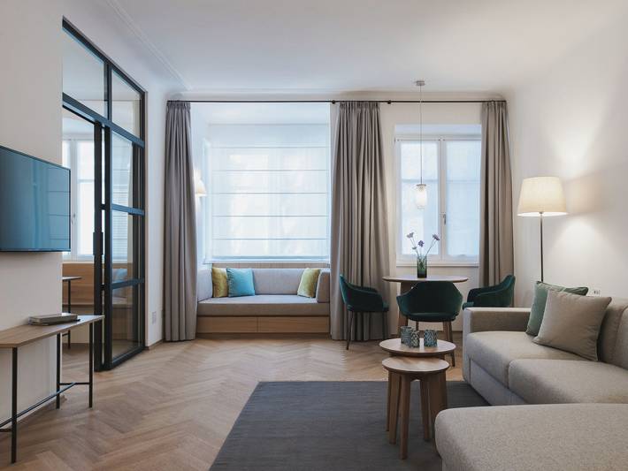 Ferienwohnung für 4 Personen, mit Garten in Meran