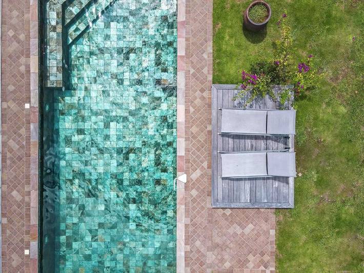 Location de vacances pour 8 personnes, avec jardin et piscine dans Anse Caffard