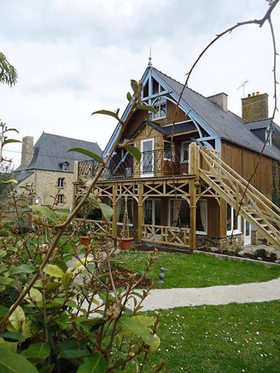 Fleur de Sel - La chambre Hortensia in Roz-sur-Couesnon, Baie du Mont-Saint-Michel
