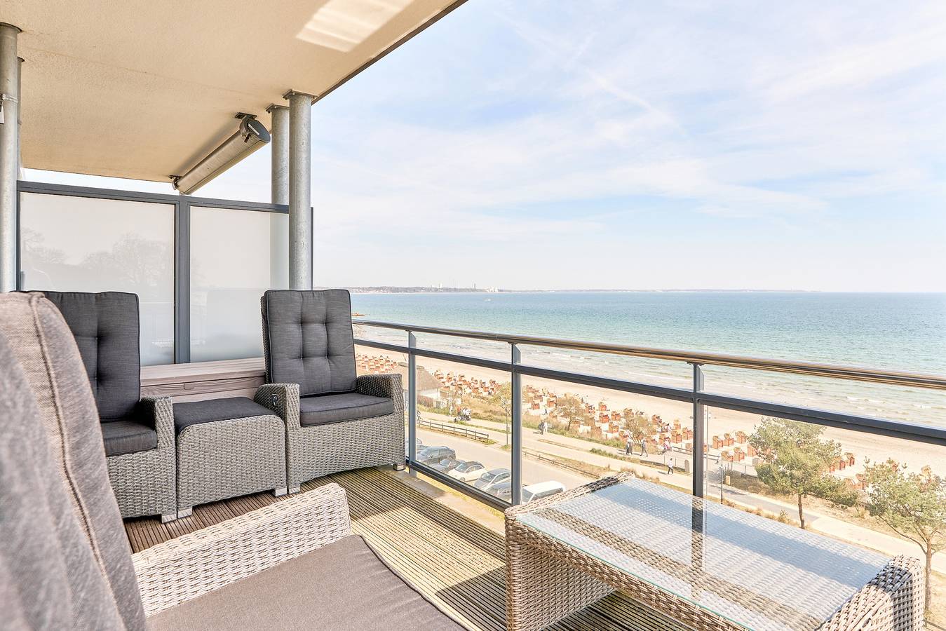 Apartamento vacacional entero, Panorama 180 Grad in Scharbeutz, Distrito de Holstein Oriental