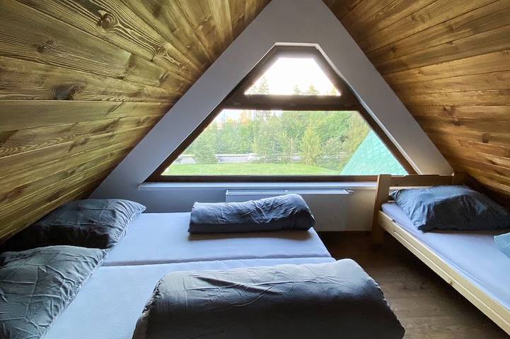 Chata Tri Groše 1 , is cottage for 20 people near lake Oravská priehrada. in Mittelslowakei
