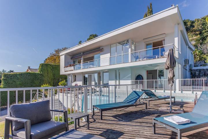 Location de vacances pour 8 personnes, avec terrasse et jardin à La Colle-sur-Loup - 3