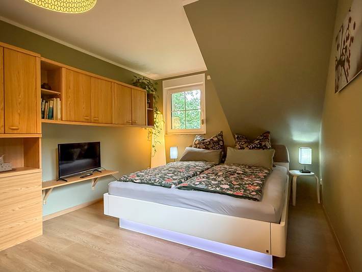 Ganze Wohnung, Ferienwohnung 'The House – Stiller Grund' mit Gemeinschaftsgarten, Balkon und WLAN in Eggersdorf, Petershagen/Eggersdorf