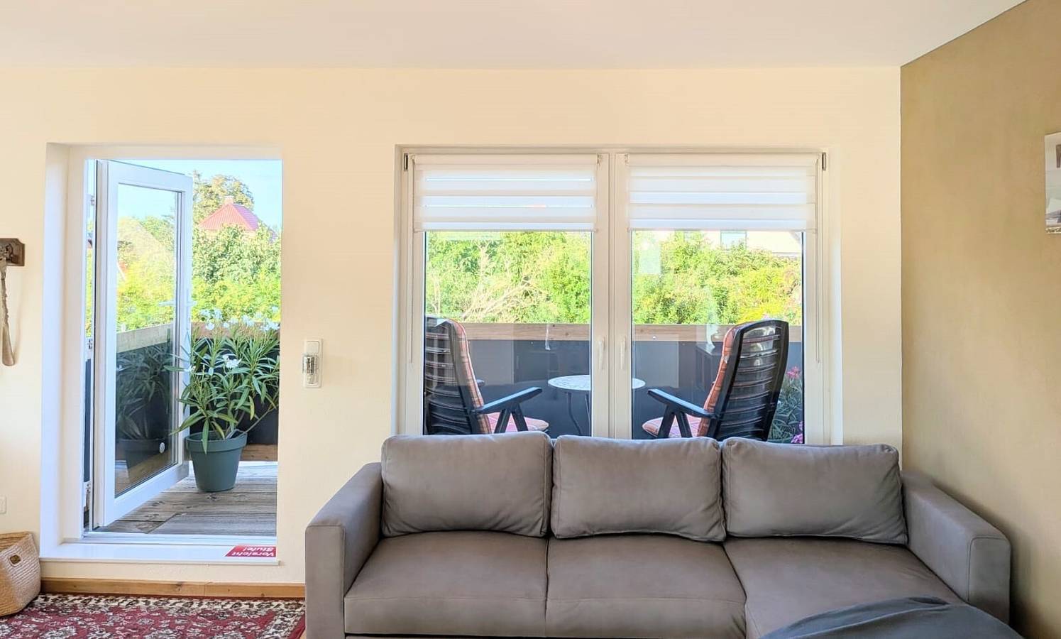 Ganze Wohnung, Apartment 'Gartenblick' mit privater Terrasse, Gemeinschaftsgarten und Wlan in Fuhlendorf, Vorpommern-Rügen