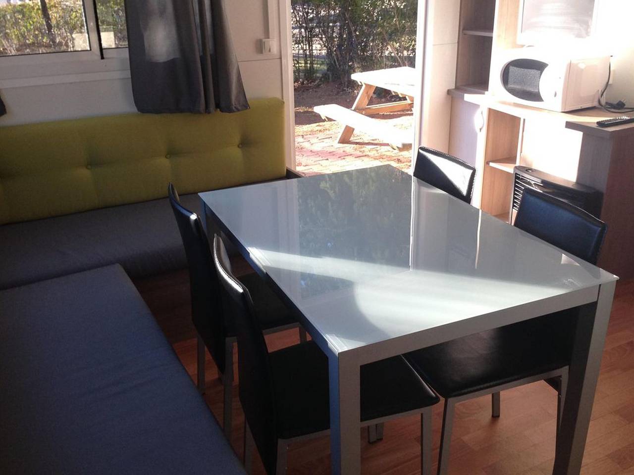 Casa móvil 3 habitaciones con terraza in Estavar, Parque Natural Regional de los Pirineos Catalanes