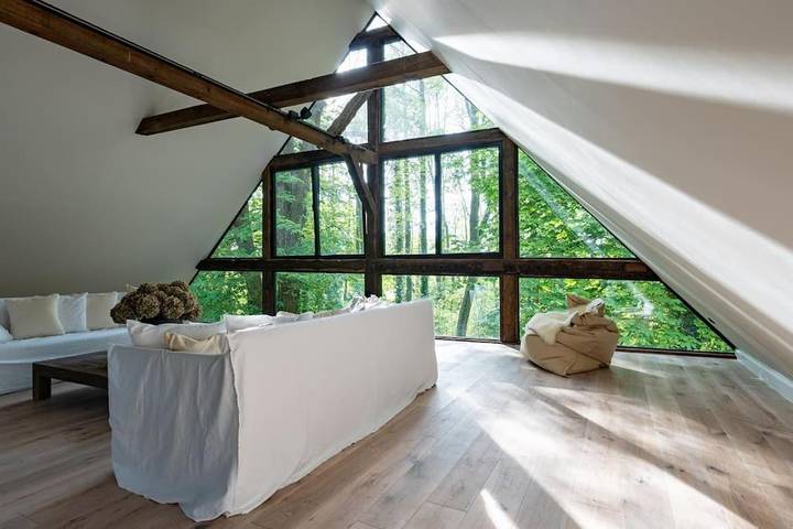 Villa für 13 Personen, mit Ausblick und Garten sowie Sauna in Brandenburg - 3