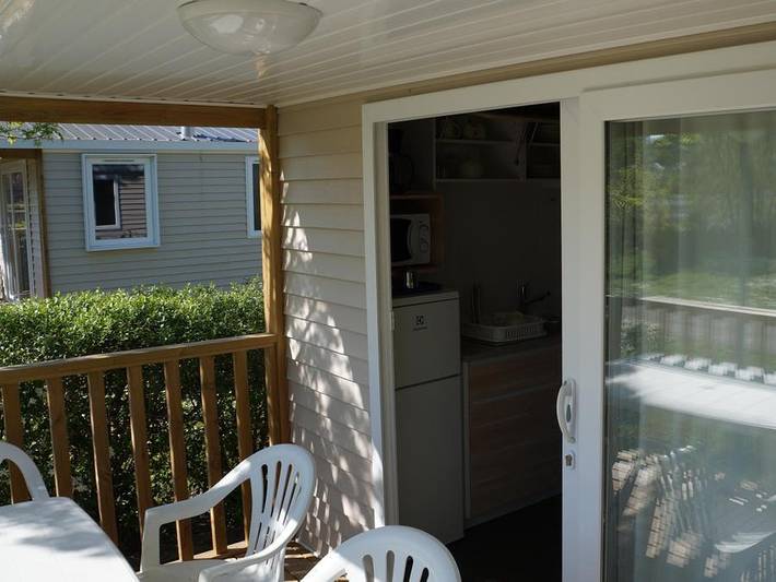 Mobil home pour 4 personnes, avec sauna et bassin pour enfant à Saumur - 3