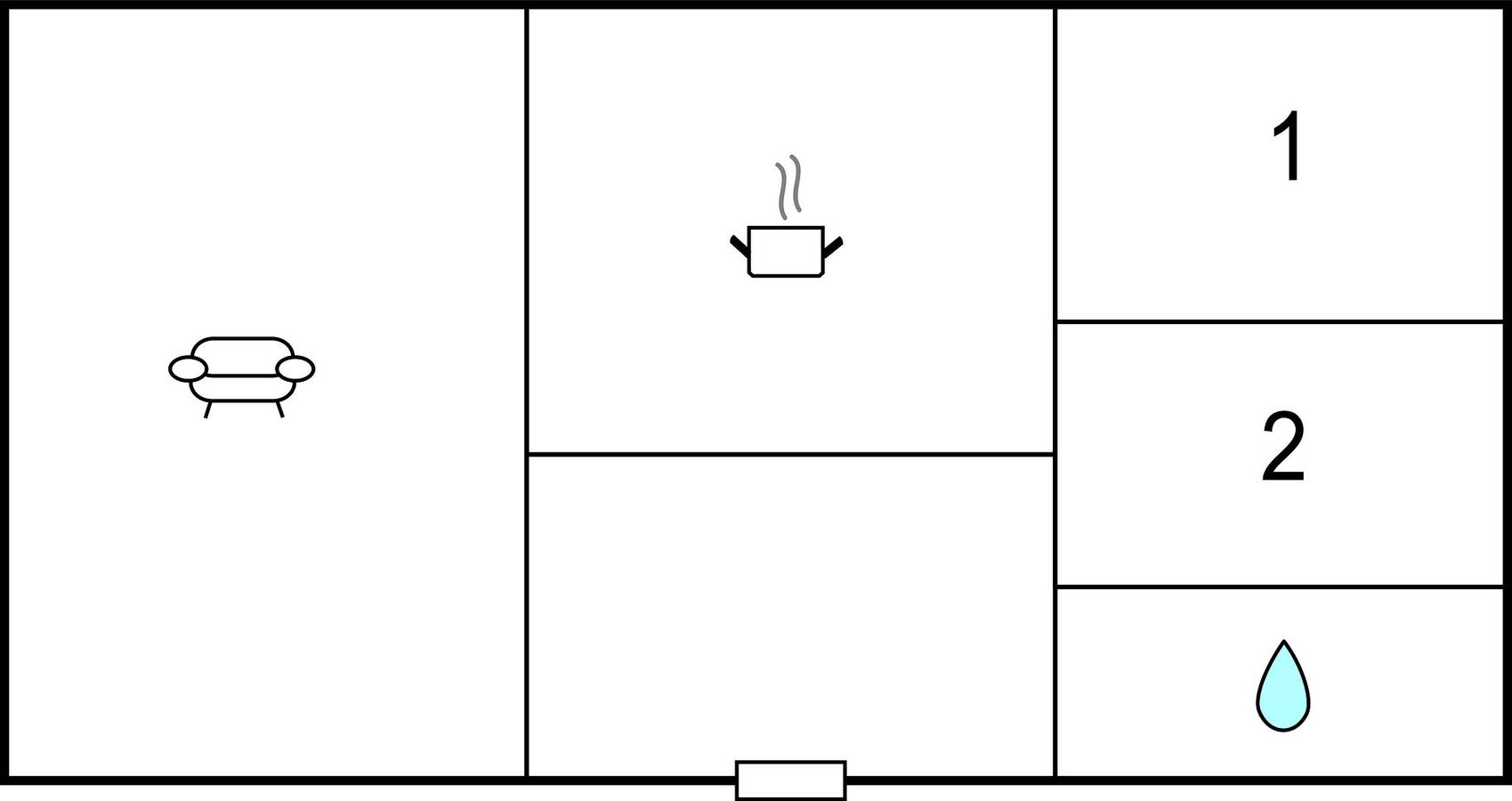 Hus för 6 Personer med trädgård in Västervik