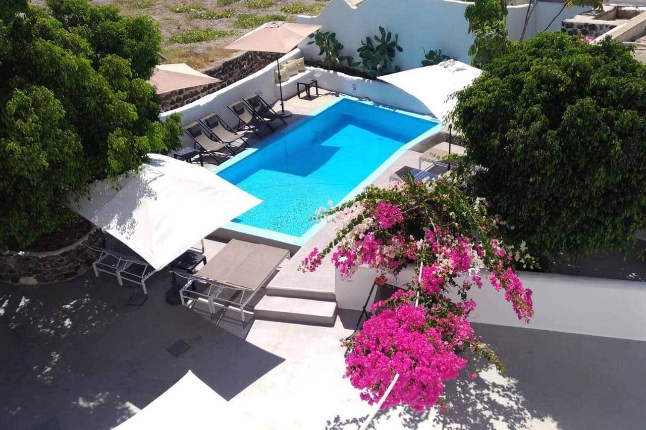 Villa Luxl in Mesaria, Santorini