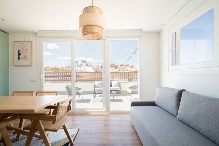 Gîte pour 6 personnes, avec balcon à Madrid - 4