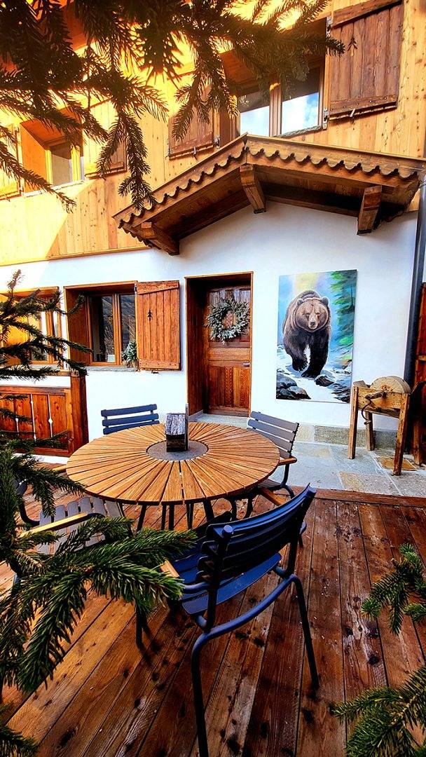 Chalet pour 2 personnes, avec balcon et jardin dans Paradiski - 2