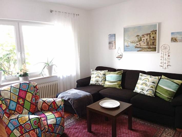 Ferienwohnung für 3 Personen, mit Ausblick und Garten - 1