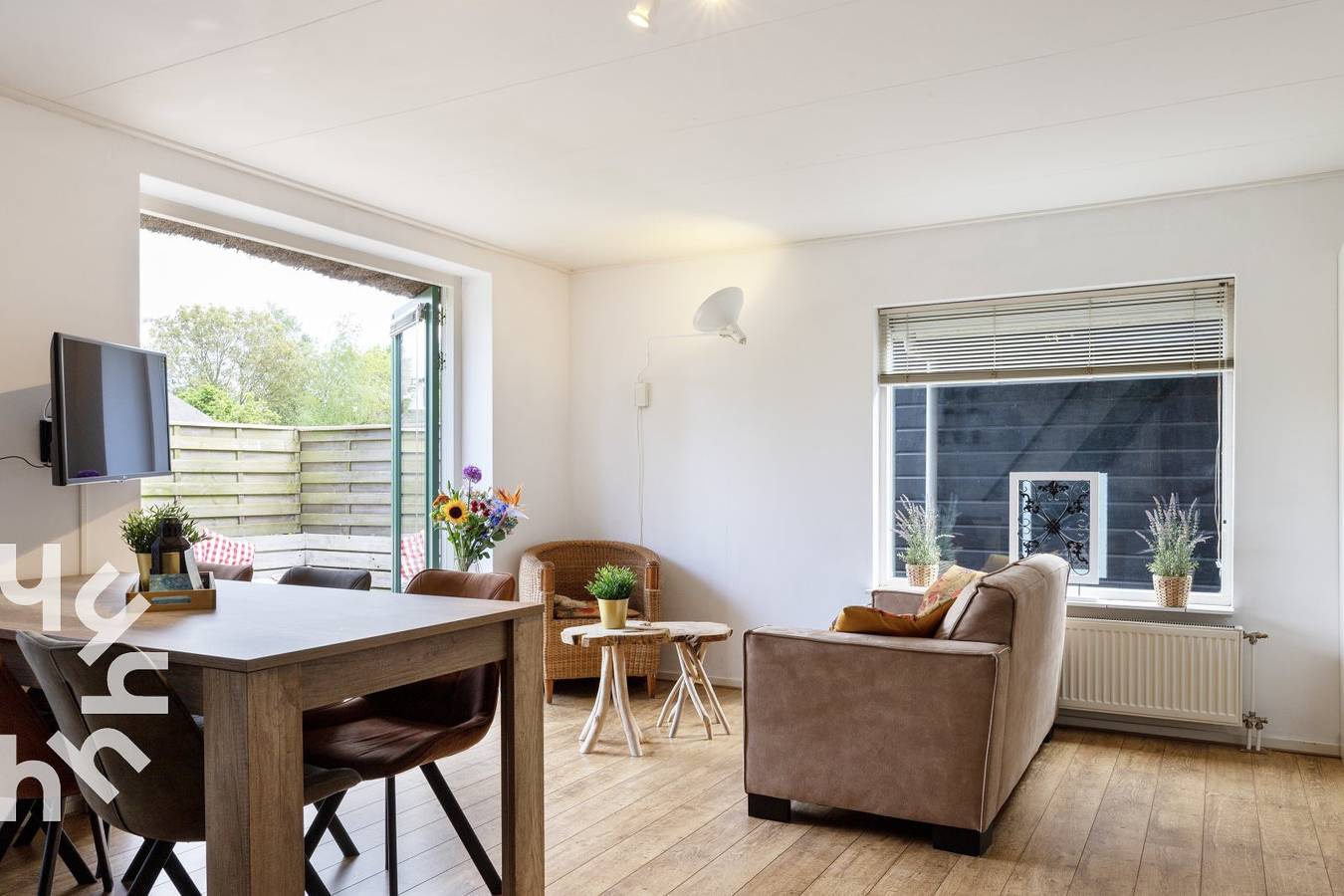 Ganze Wohnung, Schöne Wohnung für 4 bis 6 Personen mit Infrarotsauna im Herzen von Giethoorn in Giethoorn, Nationalpark Weerribben-Wieden