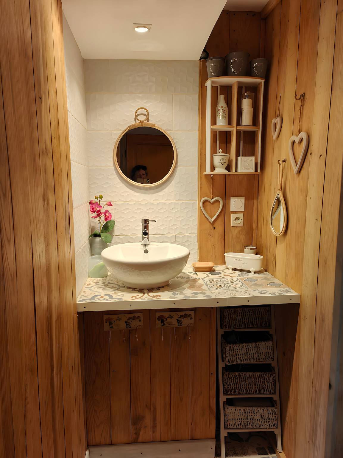 Chambre 'Le Moint Aigoual' avec terrasse partagée, jardin partagé et Wi-Fi in Saumane, Parc national des Cévennes