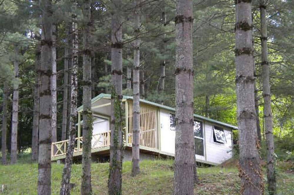 Chalet con terraza - 4 pers. in Saint-Girons (Ariège), Parque Natural Regional de los Pirineos de Ariège