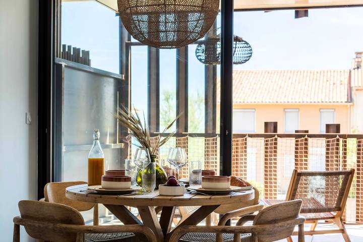 Gîte pour 2 personnes, avec balcon dans Plage Du Petit Travers Carnon Plage - 2