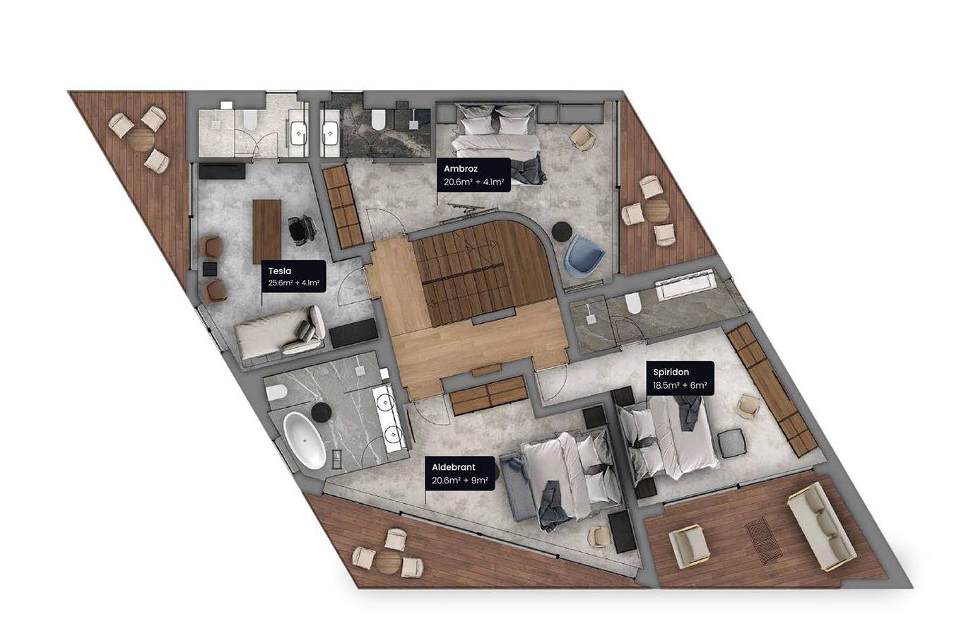 Villa Serenity in Lussinpiccolo, Lussino