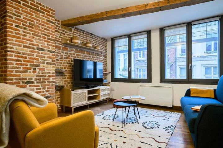 Appartement de vacances pour 6 personnes, avec jacuzzi et terrasse, animaux acceptés