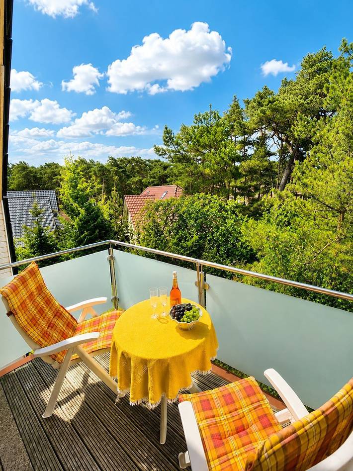Ferienwohnung für 4 Personen, mit Balkon in Trassenheide - 3