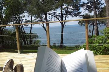 Location de vacances pour 4 personnes, avec jardin et terrasse à Argol