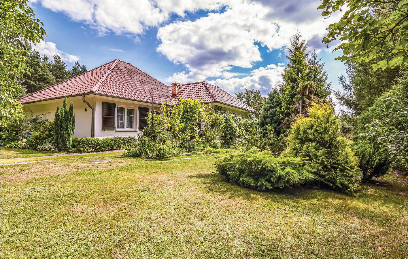 Ferienhaus für 8 Personen mit Terrasse in Westpommern