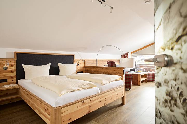 Pension für 2 Personen, mit Ausblick und Sauna sowie Balkon und Garten in Oberstdorf - 3