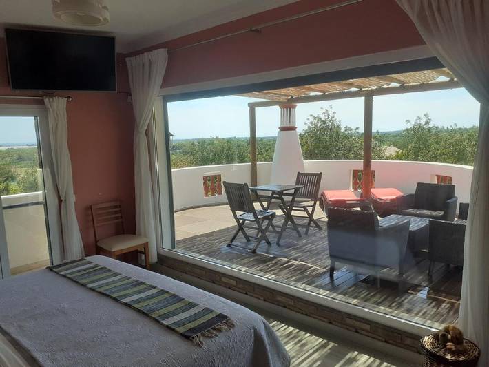 BnB für 2 Personen, mit Garten und Ausblick an der Algarve