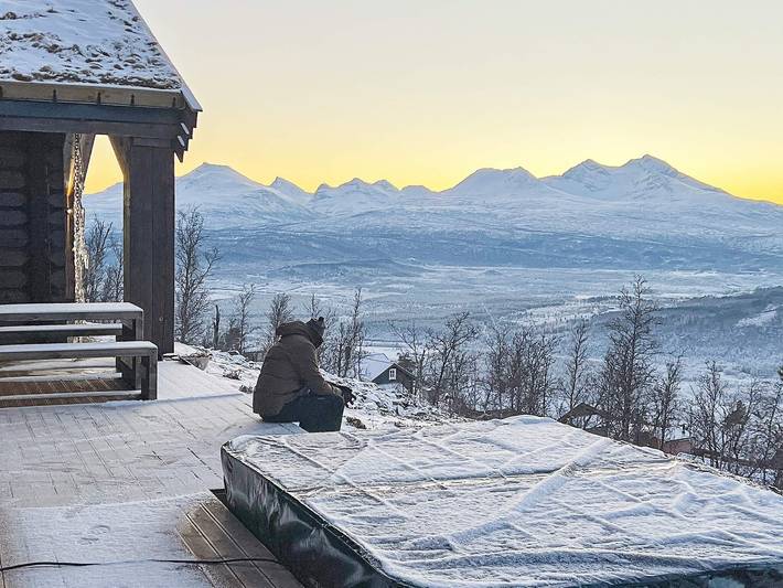 Ferienhaus für 10 Personen, mit Whirlpool in Troms