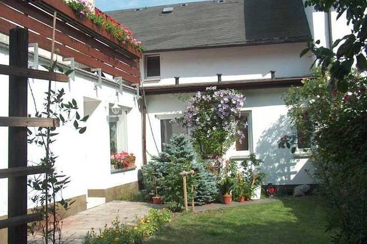 Doppelzimmer 6, Dusche, Wc - Pension & Restaurant Gockescher Hahn in Pöhl, Chemnitz und Umgebung