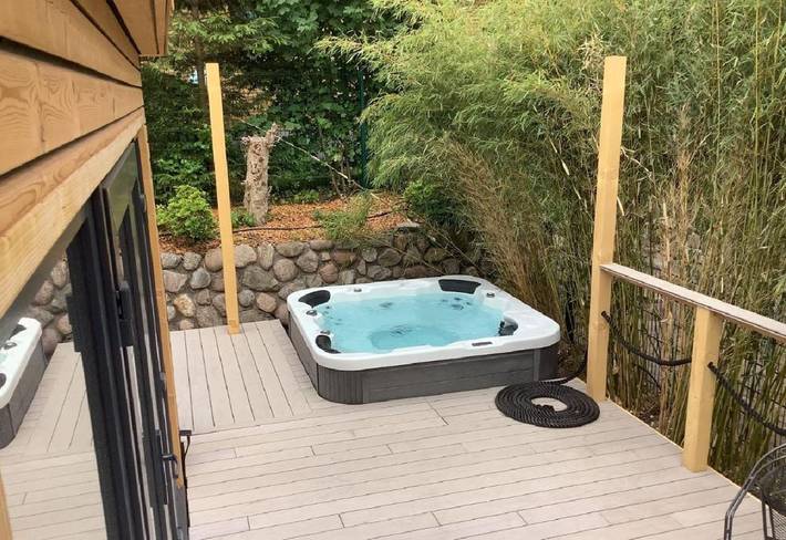 Ferienhaus für 4 Personen, mit Garten und Pool sowie Whirlpool in Handewitt - 3