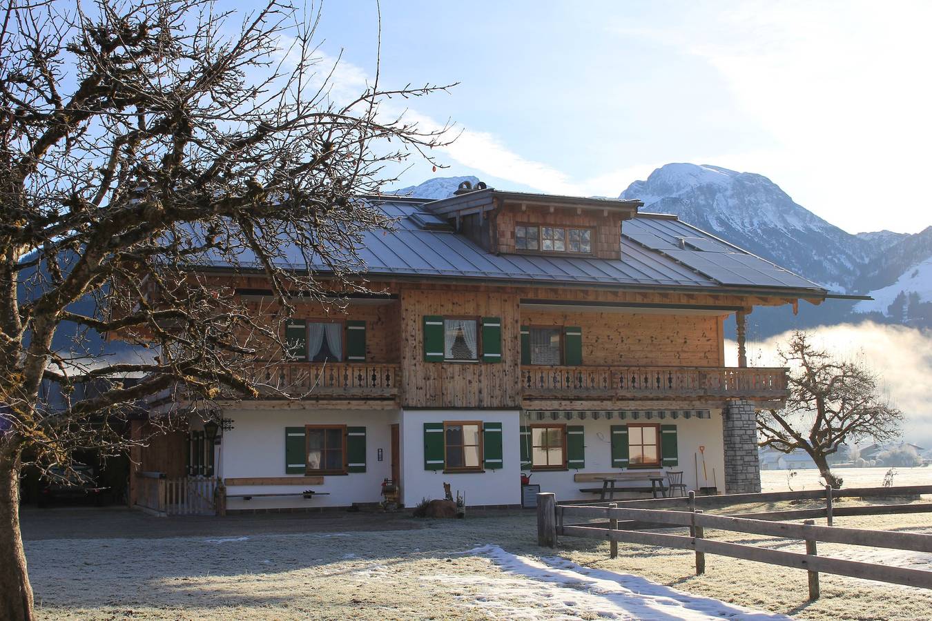 Ganze Ferienwohnung, Fewo Löslerlehen Haus 31 a - Ferienwohnung Watzmann, 25 qm, 1-2 Personen, 1 separates Schlafzimmer, Balkon in Schönau am Königssee, Berchtesgadener Alpen
