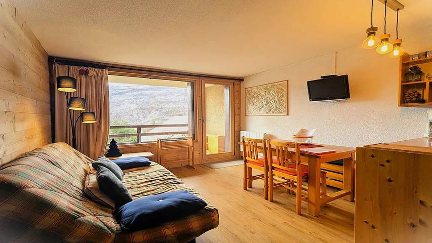Ferienwohnung für 4 Personen, mit Balkon und Ausblick