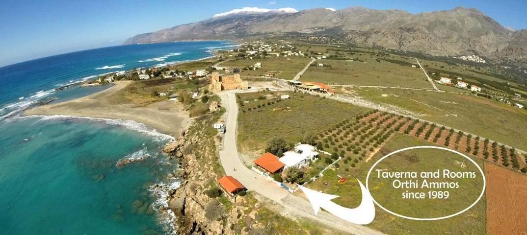 Pension voor 4 personen, met uitzicht en tuin op Kreta