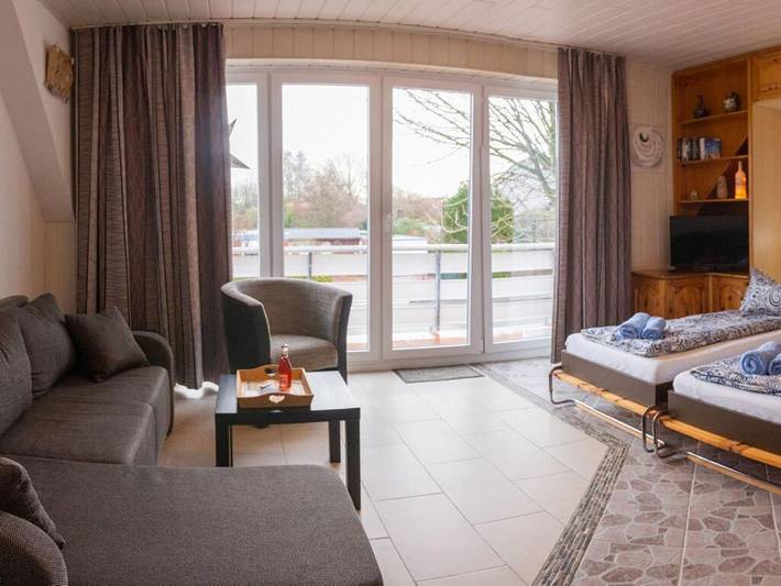 Ferienhaus für 2 Personen, mit Balkon und Sauna in Hooksiel