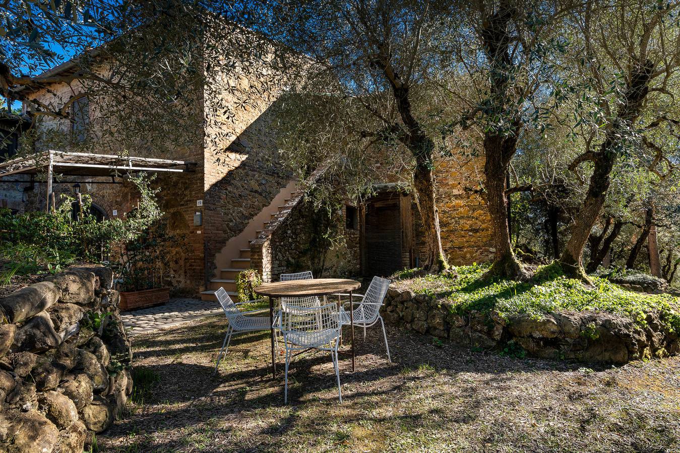 Ganze Wohnung, Apartment 'La Bandita Agriturismo' mit Gemeinschaftsgarten, Wlan und Klimaanlage in Siena, Siena Provinz