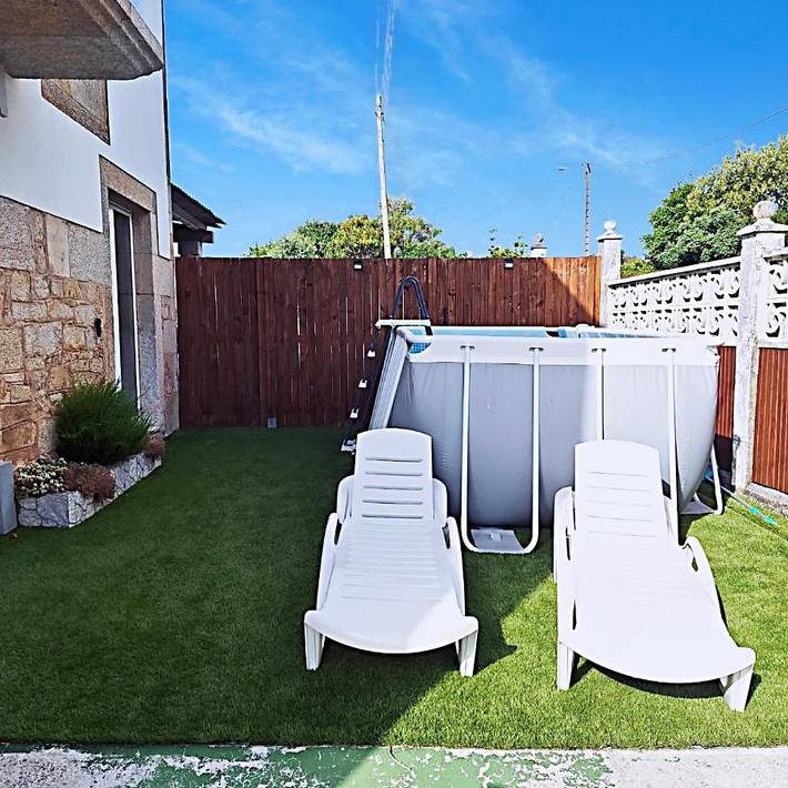 Casa de vacaciones para 8 personas, con jardín además de piscina y vistas, Familias con niños - 1