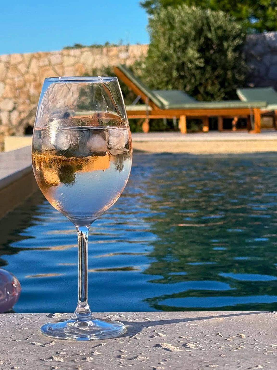 Villa Pietra Mare, piscine vue mer, à l'Ile-Rousse in Monticello, Calvi und Umgebung