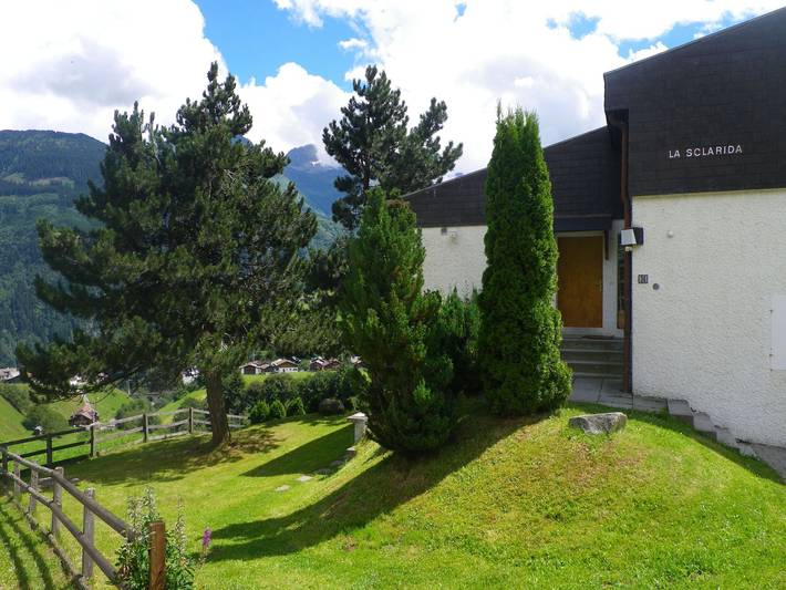 Apartamento entero, Apartamento de vacaciones para 3 personas con terraza in Disentis, Surselva