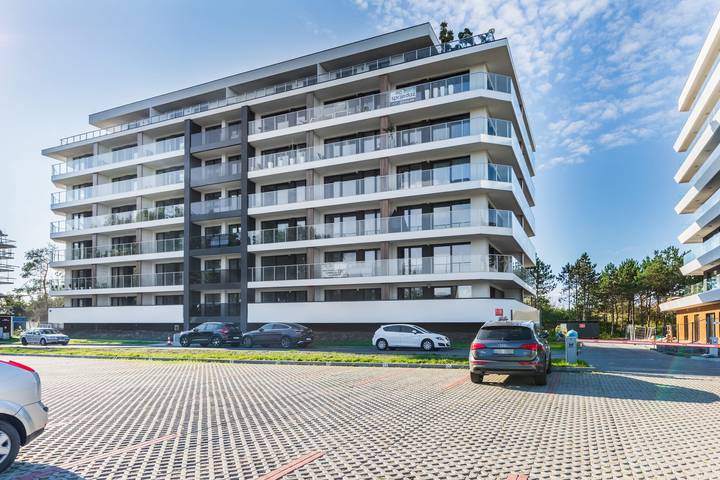 Ganze Wohnung, Seaside Apartment | 50 m to the Beach | Balcony in Darłówko, Darłowo