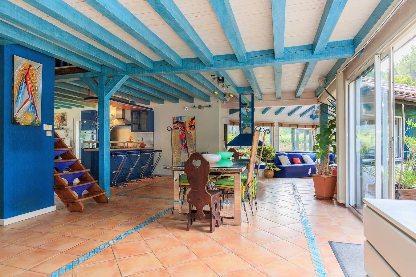 Casa de vacaciones 'Espace, Calme, Confort' con piscina privada, terraza privada y jardín privado in Saint-Michel-Escalus, Côte d’Argent