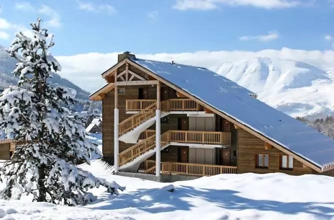 Chalet pour 8 personnes, avec balcon et piscine à Le Dévoluy - 3