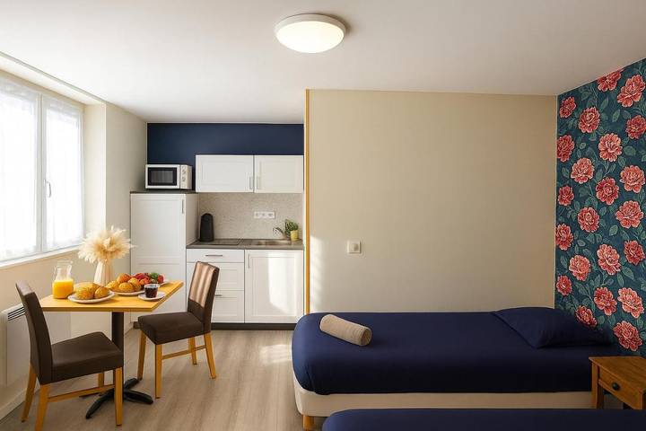 Apartamento de vacaciones para 2 personas, con terraza y vistas - 1