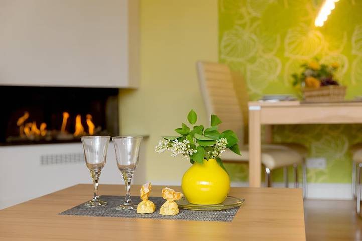 Ferienwohnung für 6 Personen, mit Balkon und Sauna