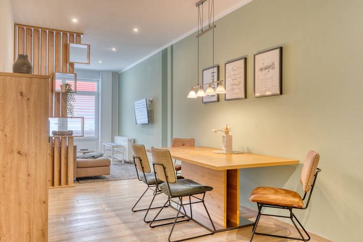 Ferienwohnung für 4 Personen, mit Balkon und Balkon/Terrasse sowie Pool und Sauna in Norderney Weststrand