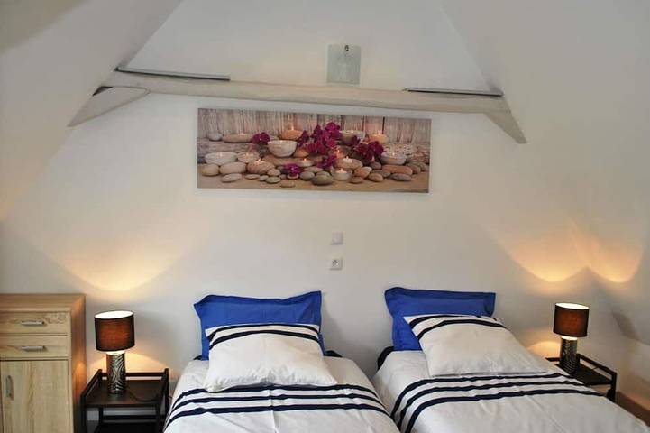 Gîte tout inclus en Touraine: 2 chambres, Wifi, climatisation, proche Châteaux de la Loire in Veigné, Región de Tours