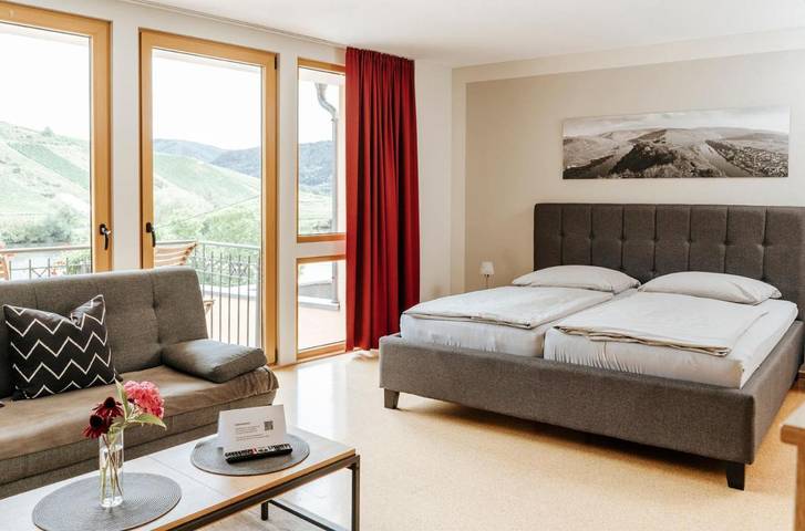 Ferienwohnung für 2 Personen, mit Balkon und Ausblick in Briedel - 4